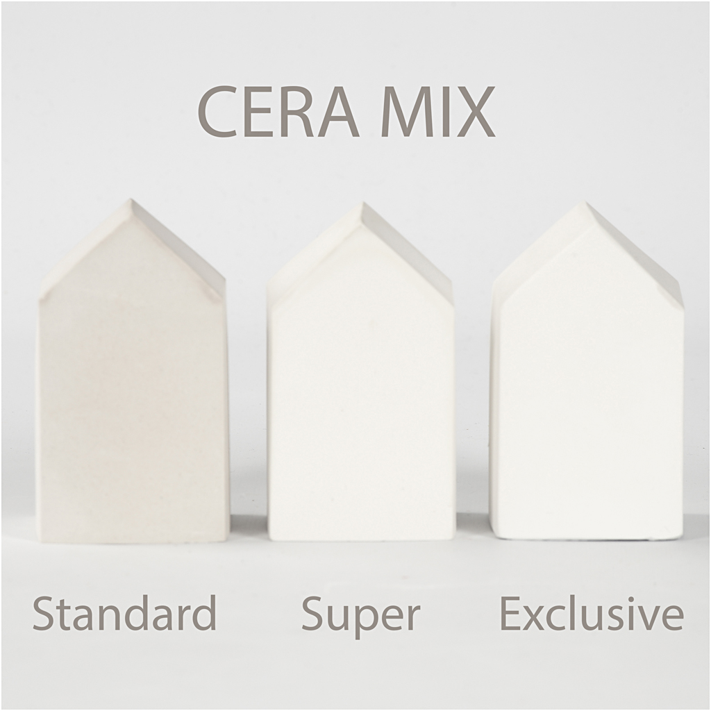 Cera-Mix Standard modellgips, ljusgrå, 1 kg
