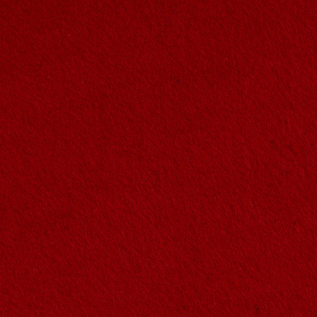 Hobbyfilt, B: 45 cm, tjocklek 1,5 mm, 180-200 g, gml. röd, 5 m/ 1 rl.