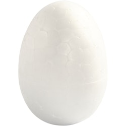 Ägg, H: 4,8 cm, vit, 100 st./ 1 förp.