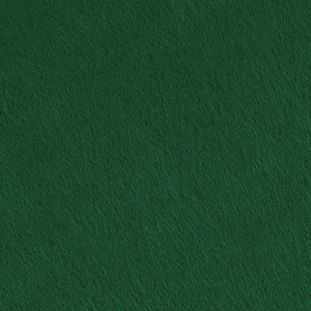 Hobbyfilt, B: 45 cm, tjocklek 1,5 mm, 180-200 g, grön, 5 m/ 1 rl.