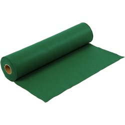 Hobbyfilt, B: 45 cm, tjocklek 1,5 mm, 180-200 g, grön, 5 m/ 1 rl.
