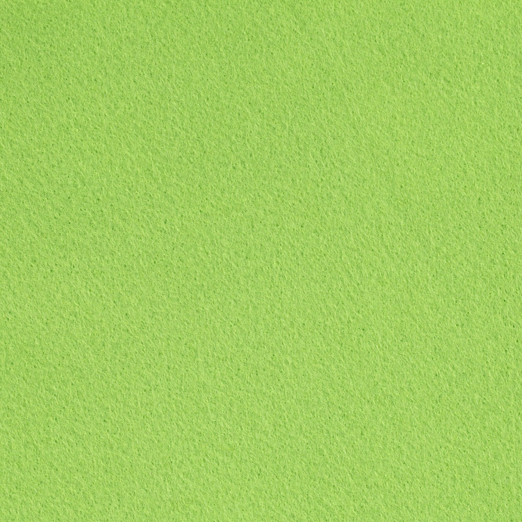 Hobbyfilt, B: 45 cm, tjocklek 1,5 mm, 180-200 g, ljusgrön, 5 m/ 1 rl.