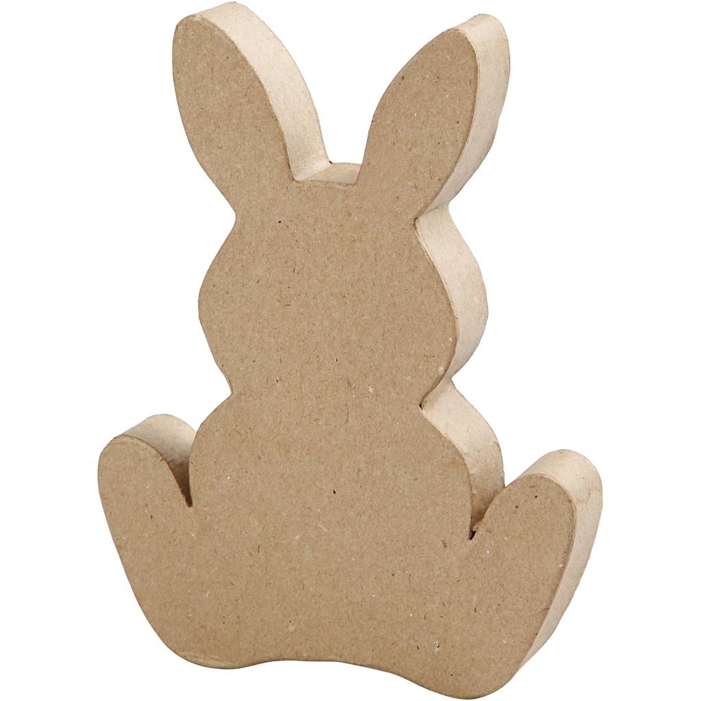 Hare, H: 18 cm, djup 2,5 cm, 1 st.
