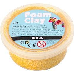 Foam Clay® , gul, 35 g/ 1 burk