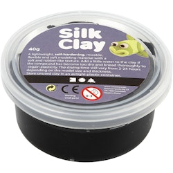 Silk Clay®, svart, 40 g/ 1 burk
