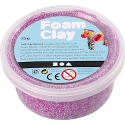 Foam Clay® , neonlila, 35 g/ 1 burk