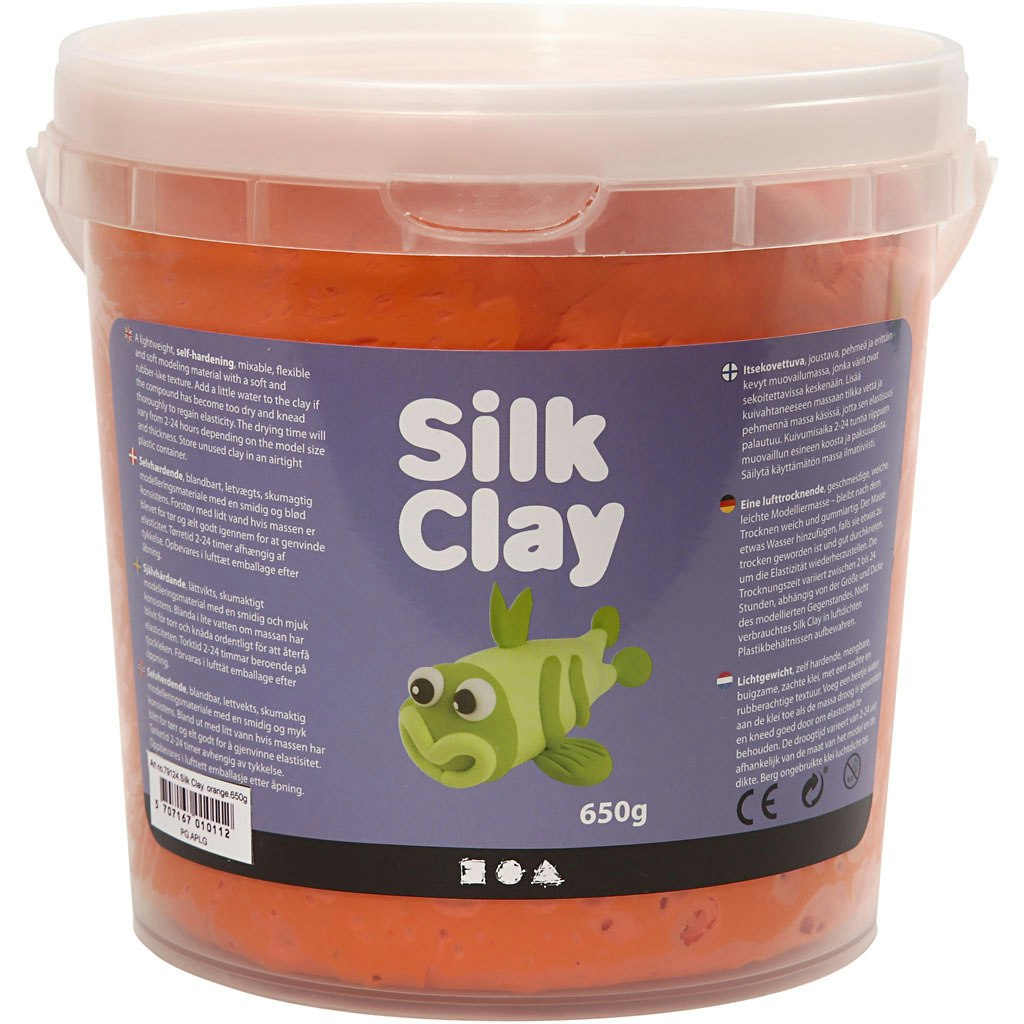 Silk Clay®, orange, 650 g/ 1 hink