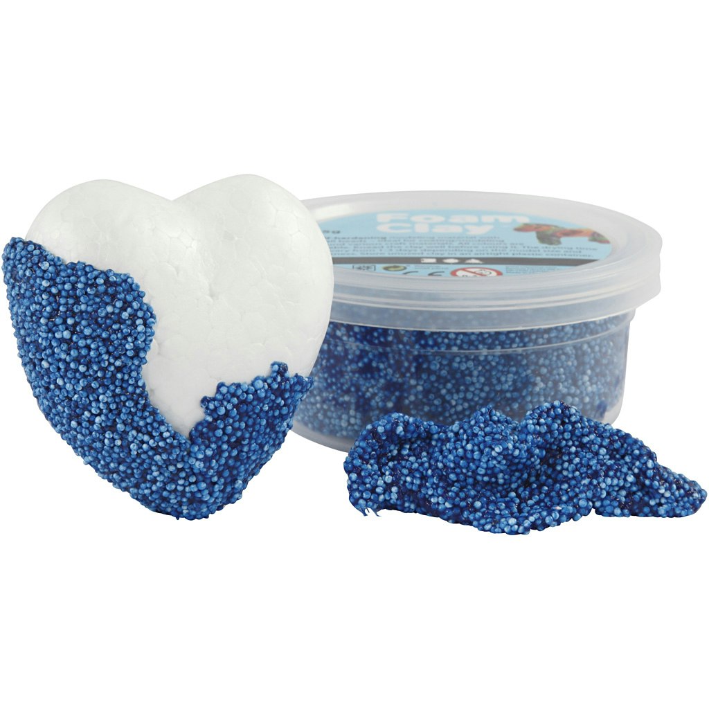 Foam Clay® , blå, 35 g/ 1 burk