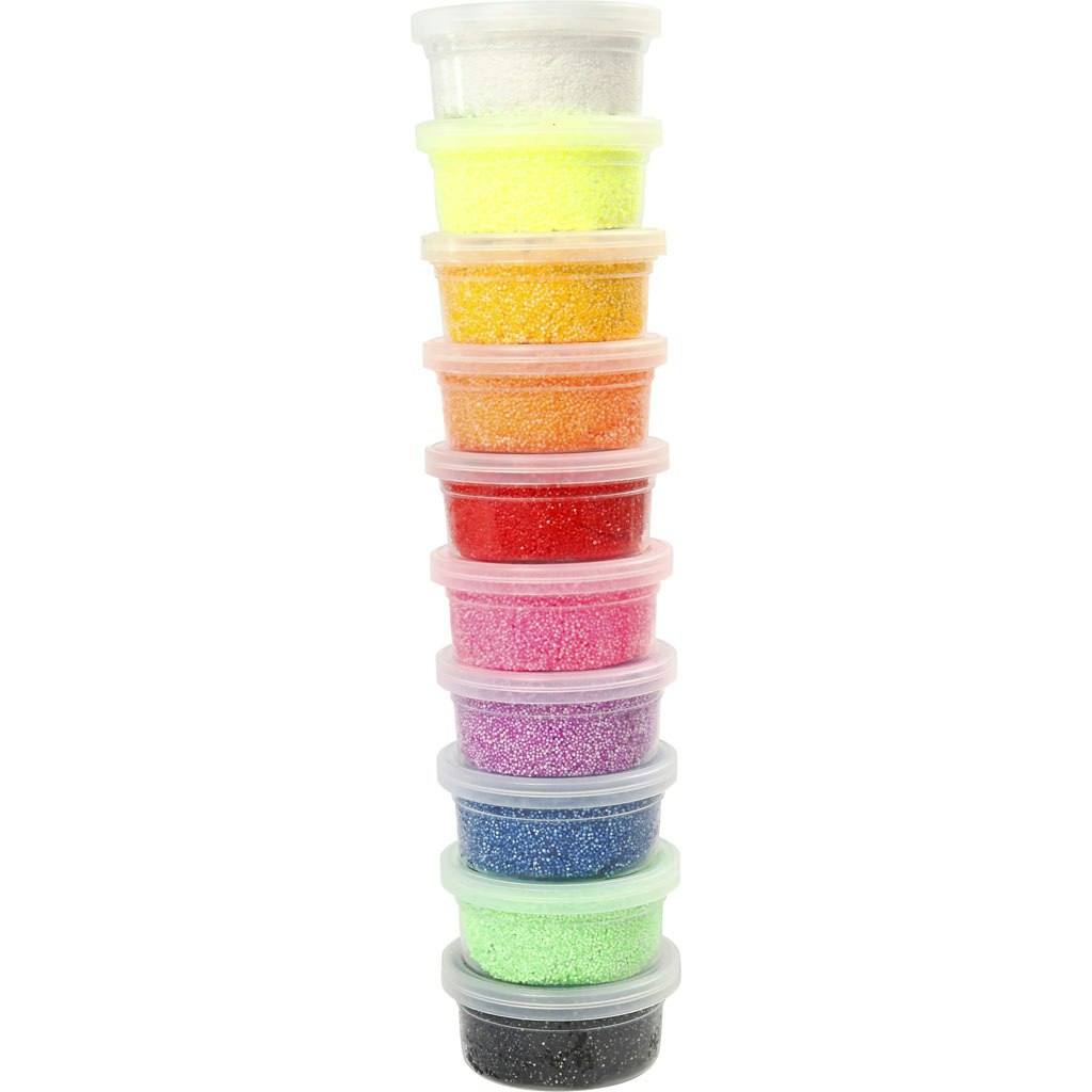 Foam Clay® , mixade färger, 10x35 g/ 1 förp.