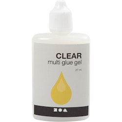 Clear - Multi glue gel, 27 ml/ 1 flaska