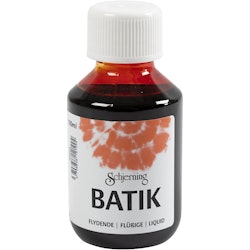 Batikfärg, orange, 100 ml/ 1 flaska