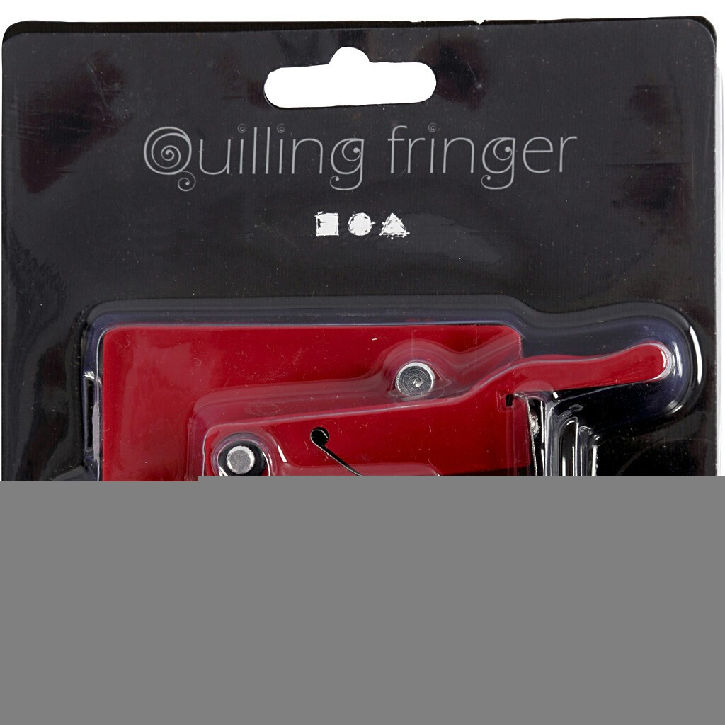 Quilling fringer, H: 4,5 cm, L: 9,5 cm, B: 4 cm, 1 st.