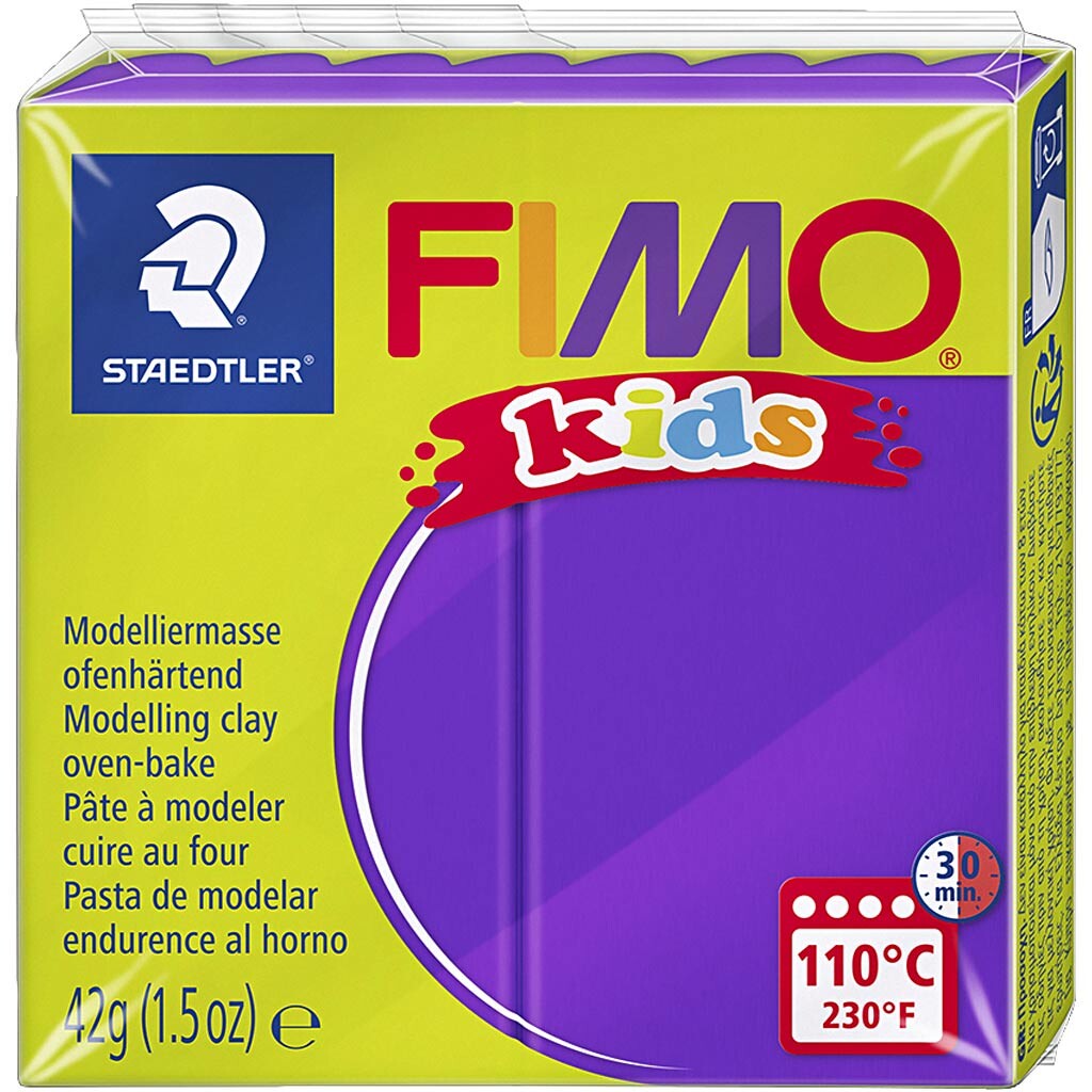 FIMO® Kids Clay, lila, 42 g/ 1 förp.