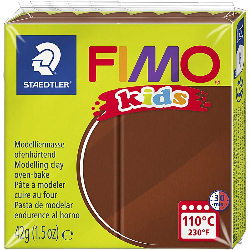 FIMO® Kids Clay, brun, 42 g/ 1 förp.