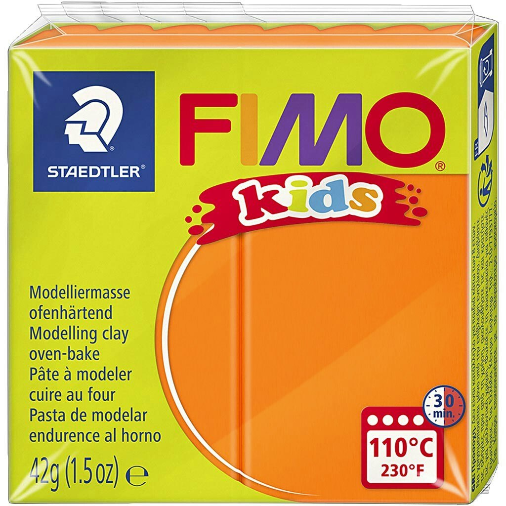 FIMO® Kids Clay, orange, 42 g/ 1 förp.