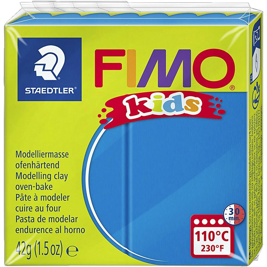 FIMO® Kids Clay, blå, 42 g/ 1 förp.
