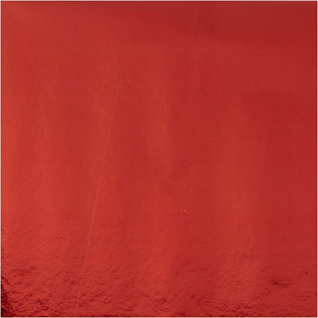 Presentpapper, B: 50 cm, 65 g, röd, 4 m/ 1 rl.