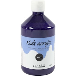 Skolfärg, akryl, matt, matt, violet, 500 ml/ 1 flaska