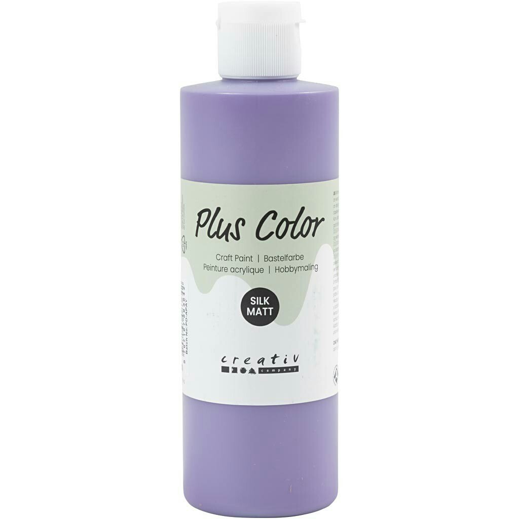 Plus Color hobbyfärg, dark lilac, 250 ml/ 1 flaska