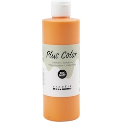 Plus Color hobbyfärg, pumpkin, 250 ml/ 1 flaska