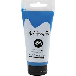 Pigment Art Acrylic, täckande, cyan blue, 75 ml/ 1 flaska