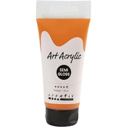 Pigment Art Acrylic, täckande, orange, 75 ml/ 1 flaska