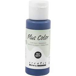 Plus Color hobbyfärg, marinblå, 60 ml/ 1 flaska