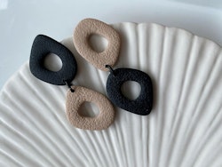 Svart/beige