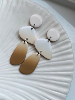 Beige ombre