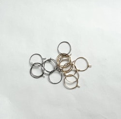 Creoler 1,5cm (kirurgiskt stål)