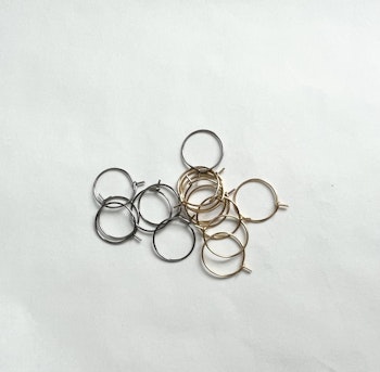 Creoler 1,5cm (kirurgiskt stål)