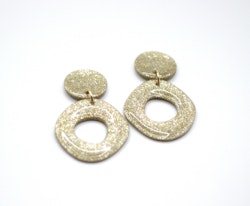 Uneven (guld/glitter)