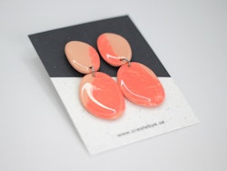 Glossy stone (orange/peach)