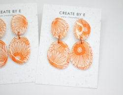 Stone sunflower (orange/gloss)