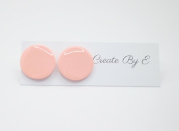 Glossy studs (ljusrosa)