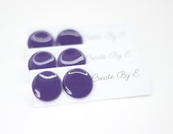 Glossy studs (lila)