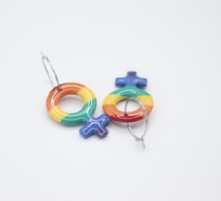 Kvinnosymbol (pride/gloss)