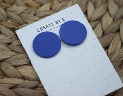 Matta studs (kornblå) 3cm