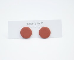 Matta studs (rostbrun)