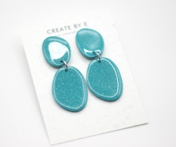 Stone (turkos/glitter/gloss)