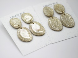 Glossy stone (guld/glitter)