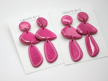 Dangle gloss (rosa/metallic)