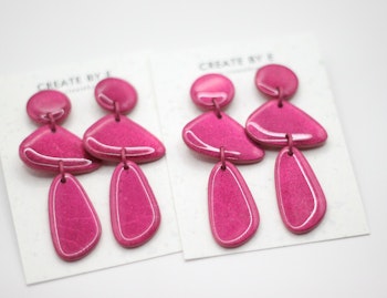 Dangle gloss (rosa/metallic)