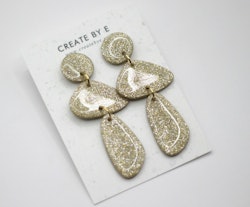 Dangle (guld/glitter)