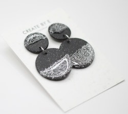 Circle (mattsvart/glittergloss)