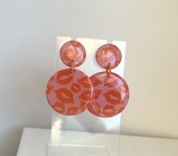 Glossy circle (rosa/orange)