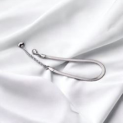 Armband i rostfritt kirurgiskt stål (silver)