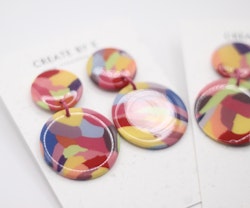 Glossy circle (flerfärgad)