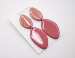 Glossy stone (fade orange/korall)