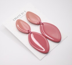 Glossy stone (fade orange/korall)